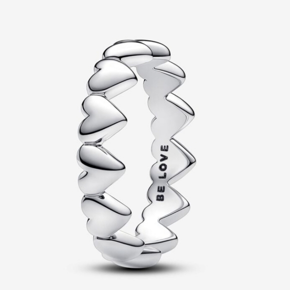 Pandora Jewelry - Pandora Row of Hearts Ring